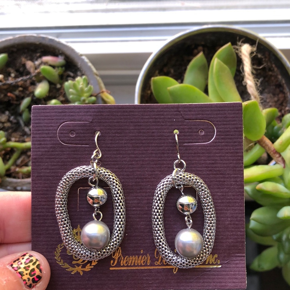 💎Premier Design Silver necklace earring set!!💎 - Picture 5 of 5